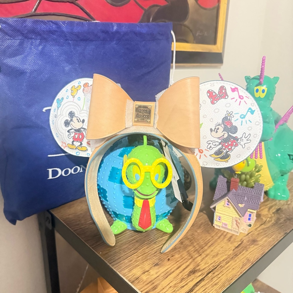 Disney Dooney & Bourke Mickey Mouse Ears Headband with Bow